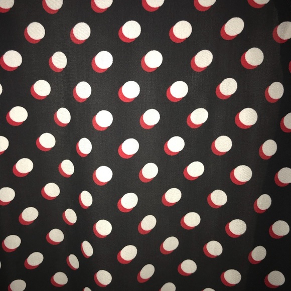 Elle cardigan sheer back with polka dots - Picture 2 of 4